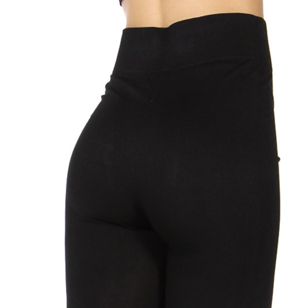 Durable Solid Polyamide basic leggings - Picture 4 of 5
